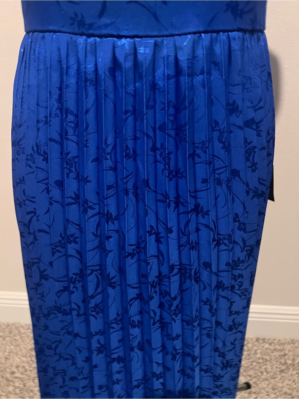 Lulu's Cobalt Blue Strappy Dress - Picture 8 of 16